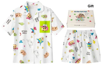 Gongdie x LABIXIAOXIN,LIANMINGKUAN Pajama Set Unisex White, Gift Box Set