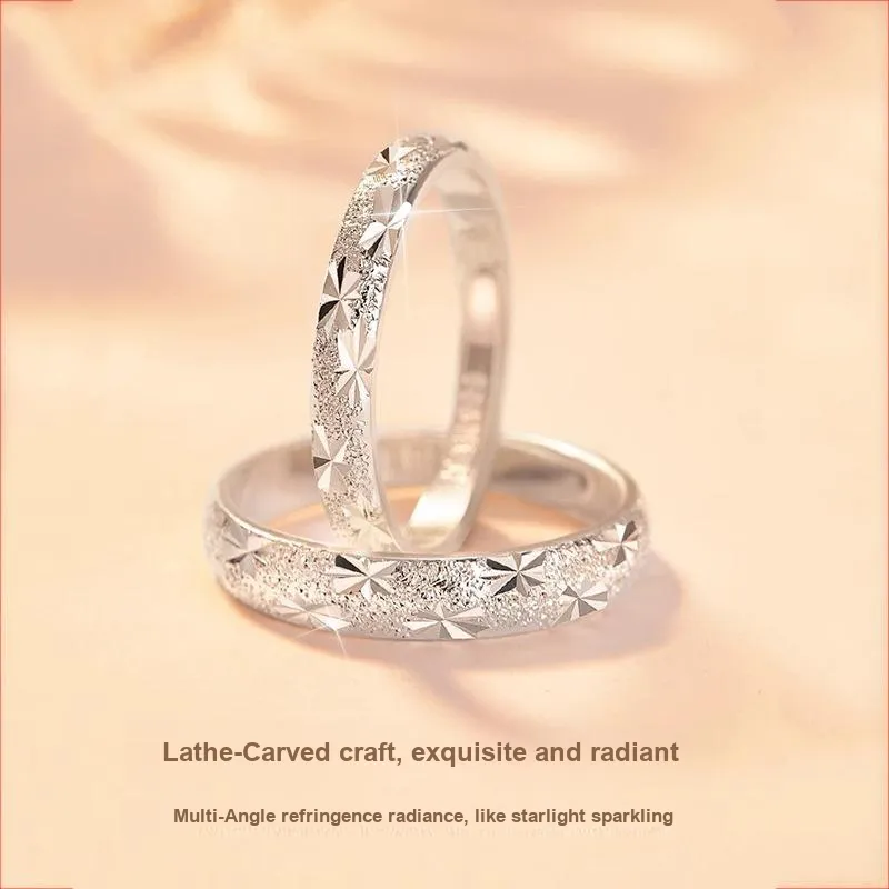 ZOKS S999 Fine Silver Rings Unisex-2