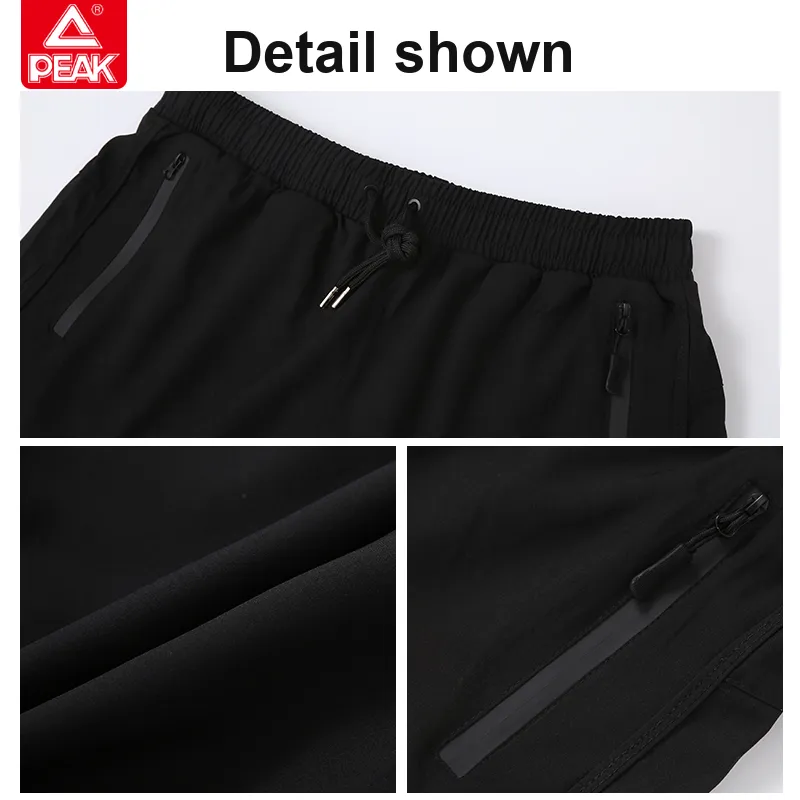 PEAK Swimming Sets Polyester Pool Men's Black Gray Color-1