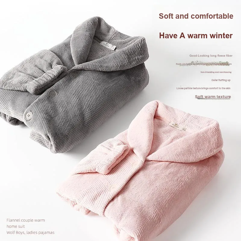 SEPTWOLVES Pajama Set Fall And Winter Men's-3
