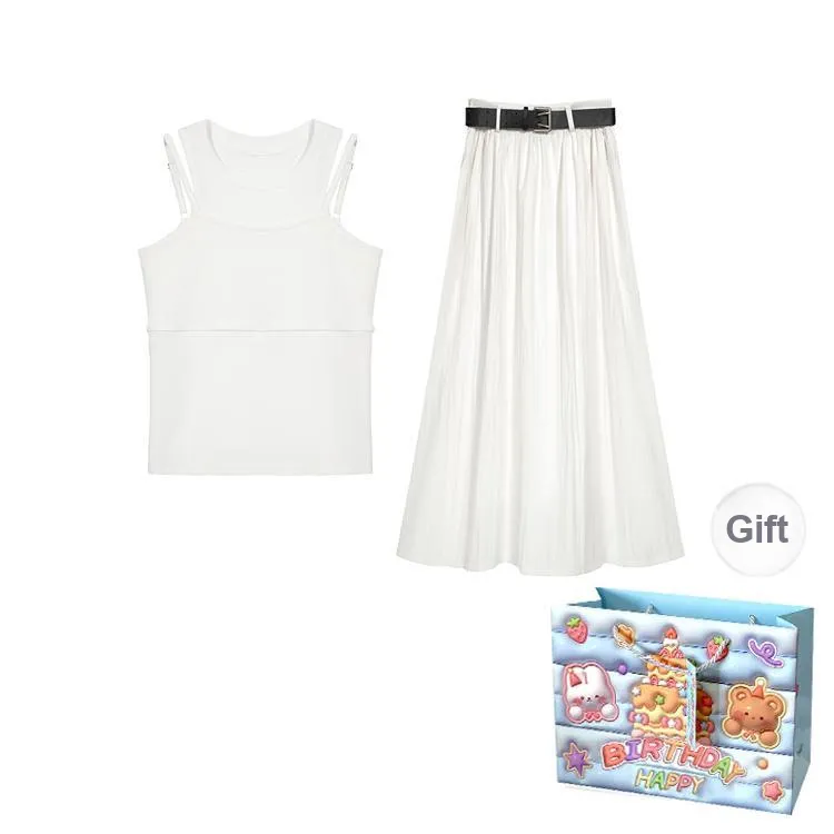 Gentle Welcome Skirt Set Women's-0