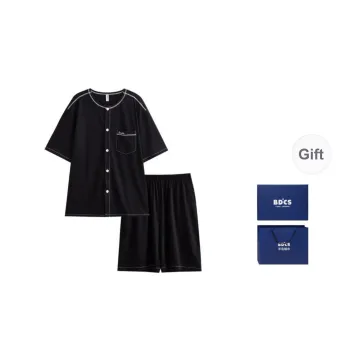 Peninsula City Pajama Set Men's Gift Box Set Black