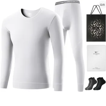 SEPTWOLVES Thermal Set Men's Gift Box Set+Shopping Bag