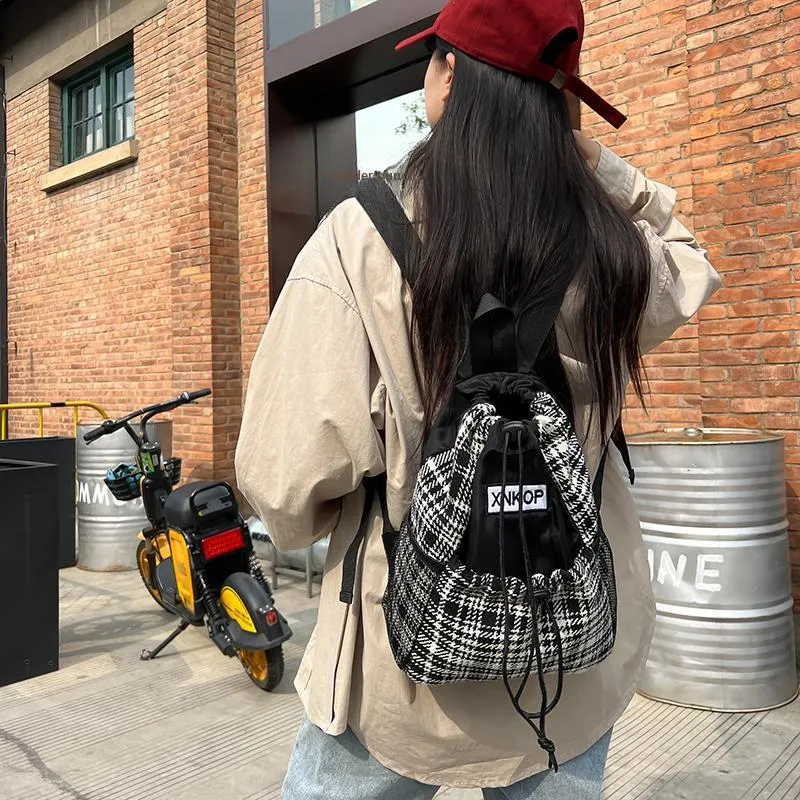 WICKBUEN Nylon With Woolen Backpack Women's Multicolor-9