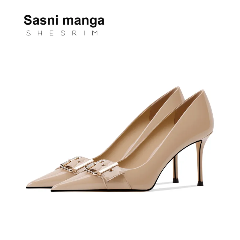 Shesrim Slim Heel High Heels 8CM Women's-2