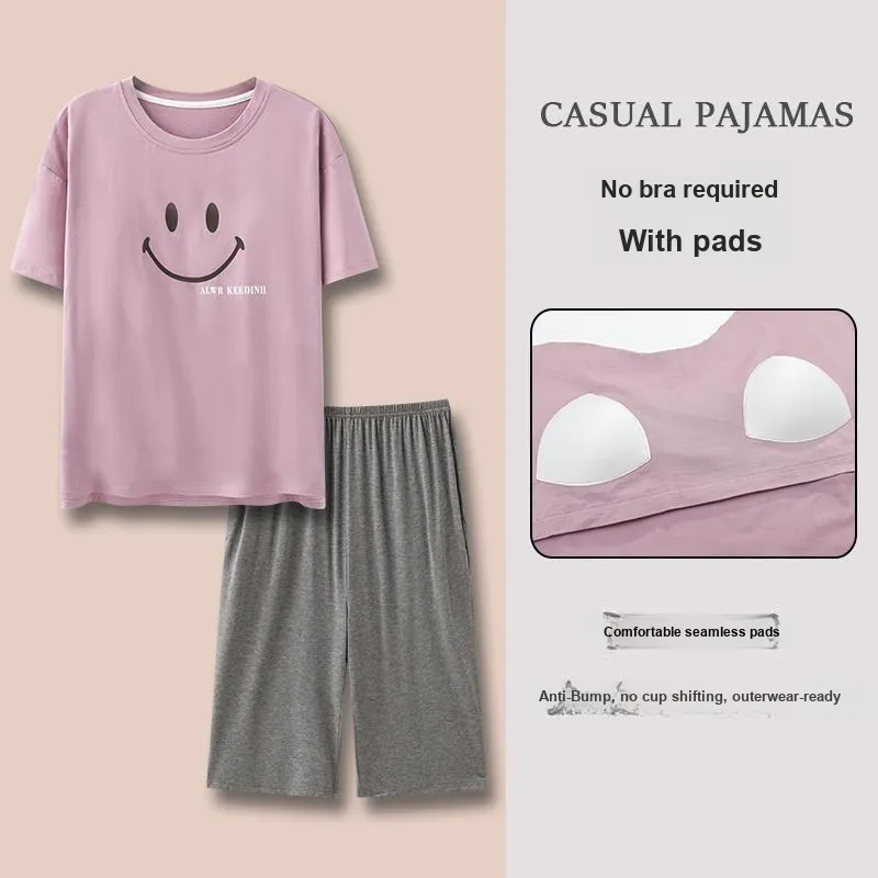 MADALLO Pajama Set Women's Dark Violet-1
