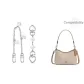 White Four-Leaf Clover 15cm+Decorative Chain 26.5cm