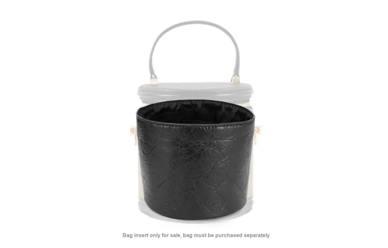 Lan Bao Fan DuPont Paper, Original Velvet Texture Bag Accessory Bag Insert Women's Black-7