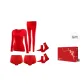 Women's Red[Top+Pants+2 Pack Underpants+2 Pack Socks]