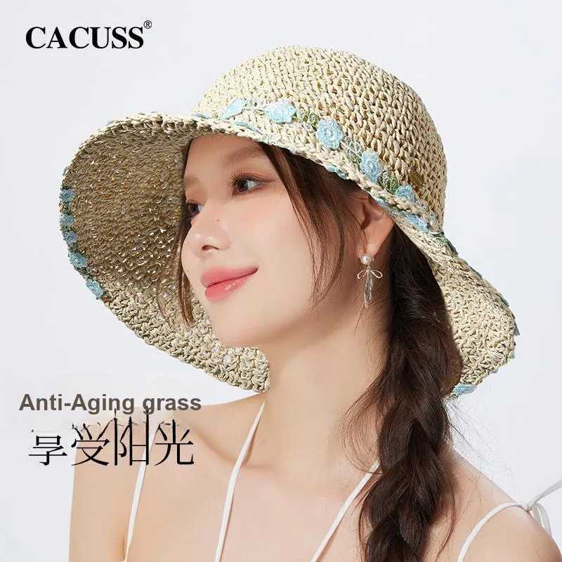 CACUSS Junior Cellulose Material Sun Protection Hats Women's-3