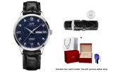 Starry Blue Black Leather/Men's