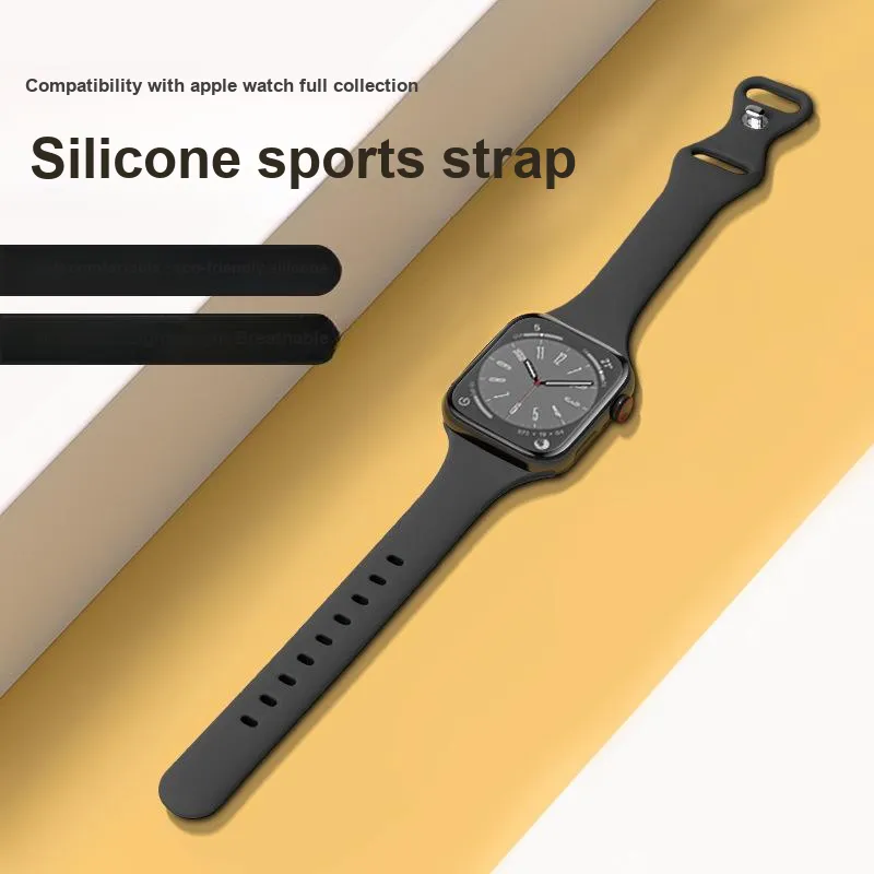CHRROTA Apple Compatibility Watch Band 49mm Silicone Material-2