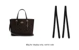 Black Mollie Tote Bag, Shoulder Strap (Two Pieces)