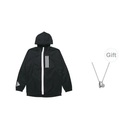 Adidas Jackets Unisex Black Includes Necklaces