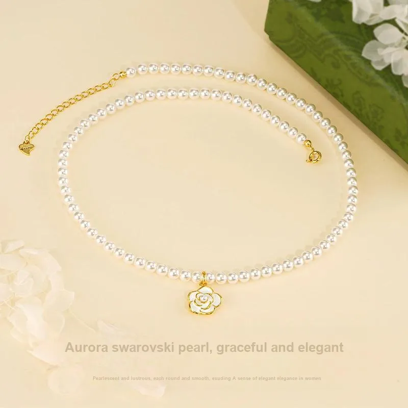 Chongqing Gold Store S925 Silver Necklaces Women's-5