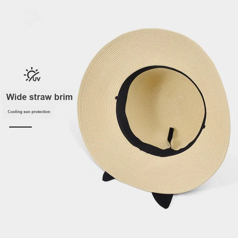 Ai Jiawei Paper Reed Bucket Hats Women's-5