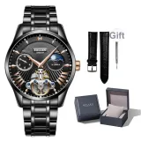 302 All-Black Black Dial Steel (Standard Box)