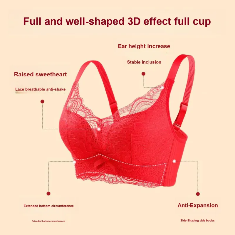 ALDOLA Underwear Set Women's Red-4