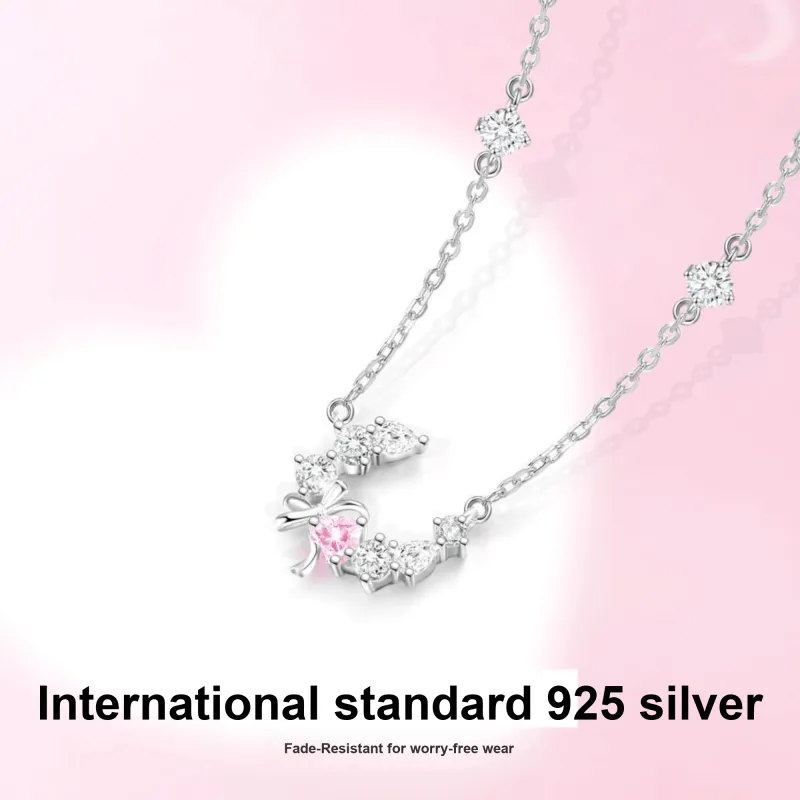 ZHENJIUJIU S925 Necklaces Women's-1