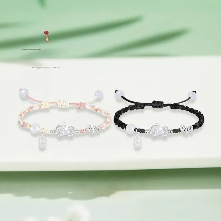 ROGA Braided String Bracelets Unisex-3