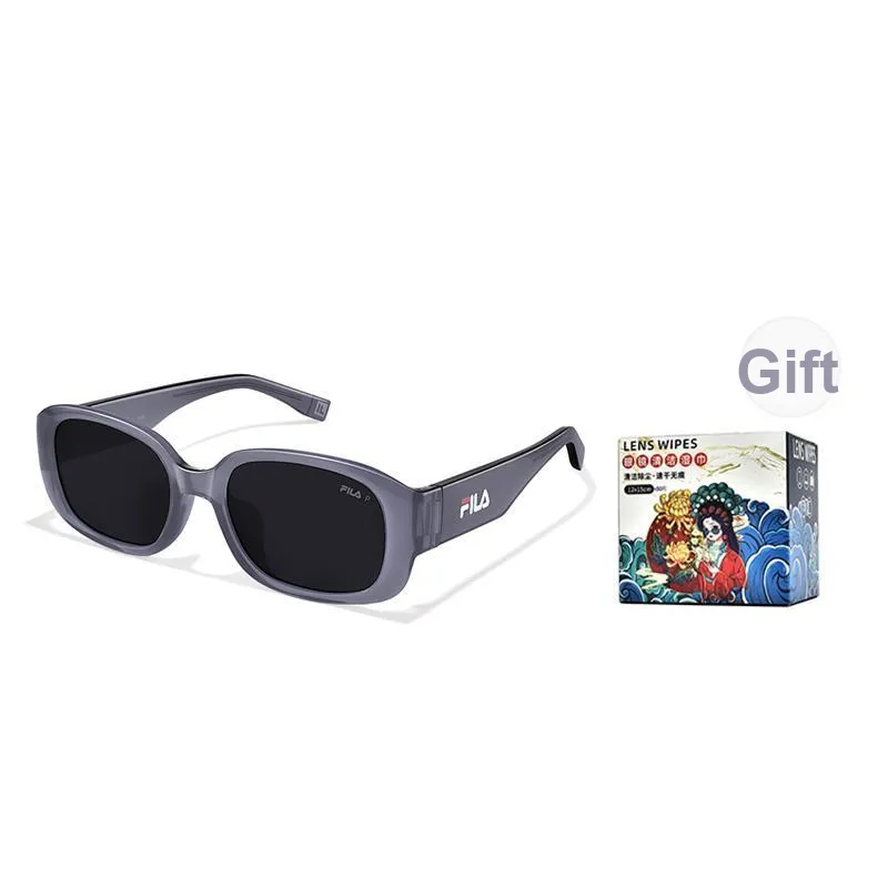 FILA Sunglasses Unisex Transparent Gray
