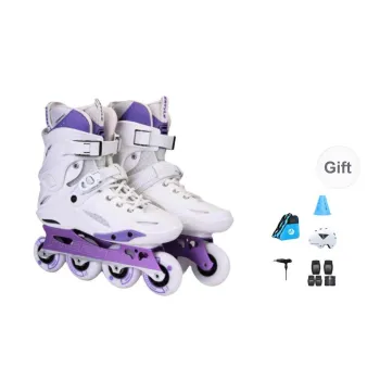 Feith Inline Skates Street Brushing/Casual/Stylish Unisex White/Black
