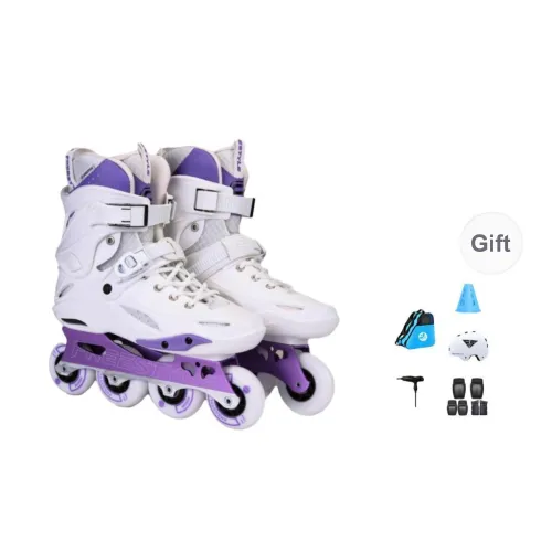 Feith Inline Skates Street Brushing/Casual/Stylish Unisex White/Black