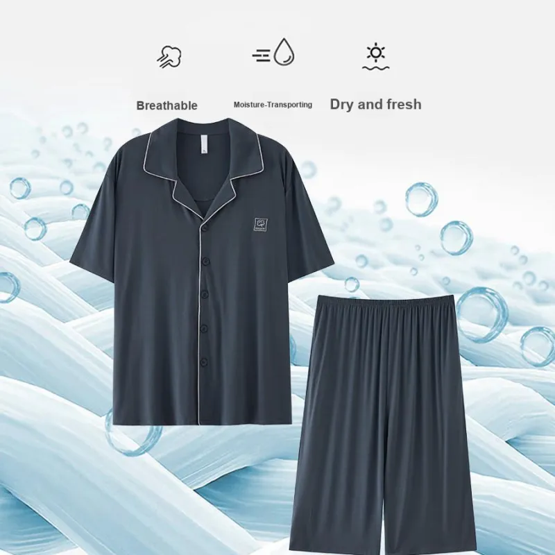 LUYOUYE Men Pajama Sets-3
