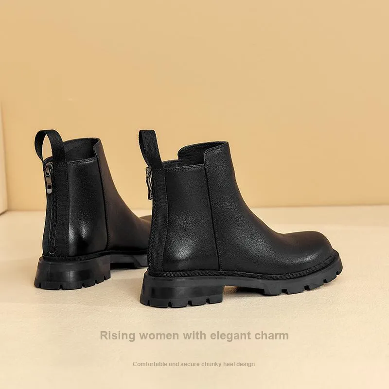 DG Ankle Boots Women's Black/Ecru-2