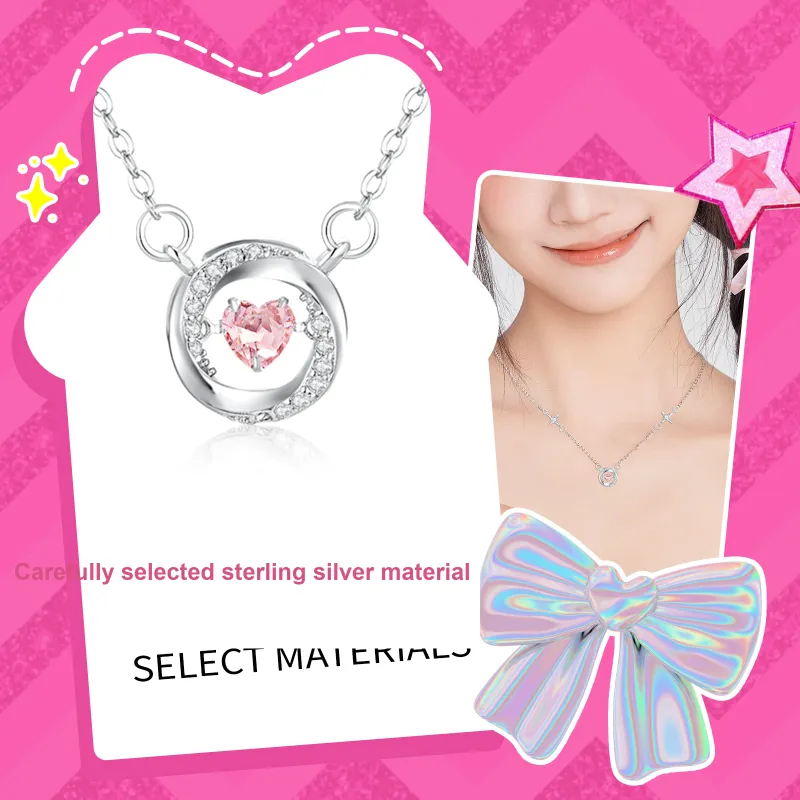 Barbie Sterling Silver Necklaces Unisex-7