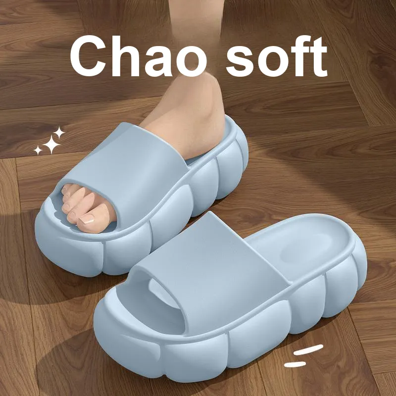 LUNNIFEIYA Premium Thick Soled Summer Couple Indoor Bathing Slip Resistant Odor Resistant EVA Slippers-1