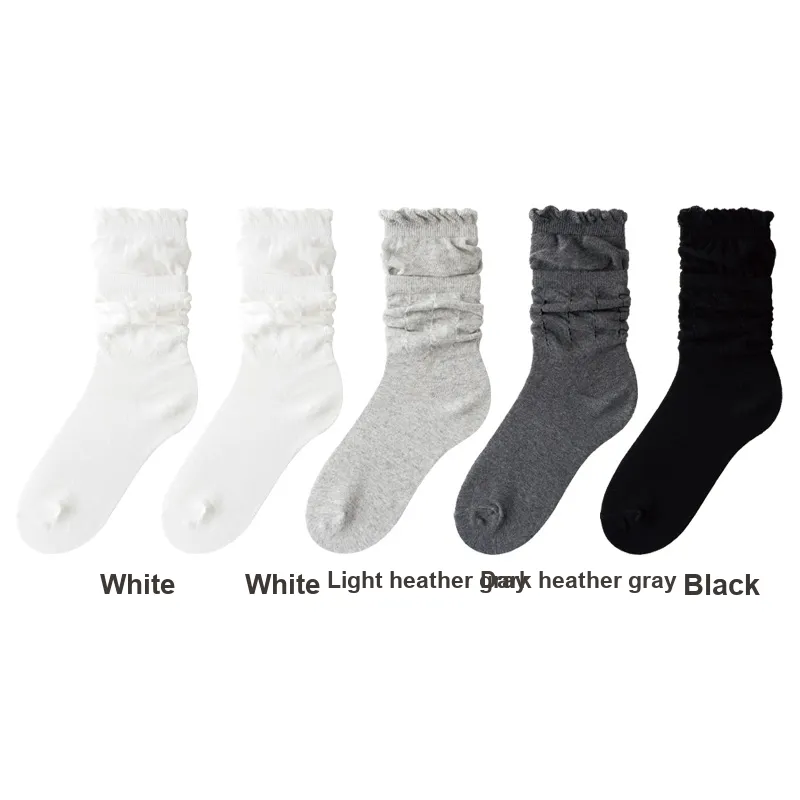 H YXIANG Mid Calf Socks Women's Combo Set-21