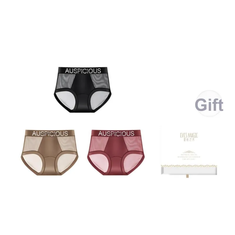 XIA.WA.ZHI.XIU Underpants Women's Shopping Bag 3 Pack-24