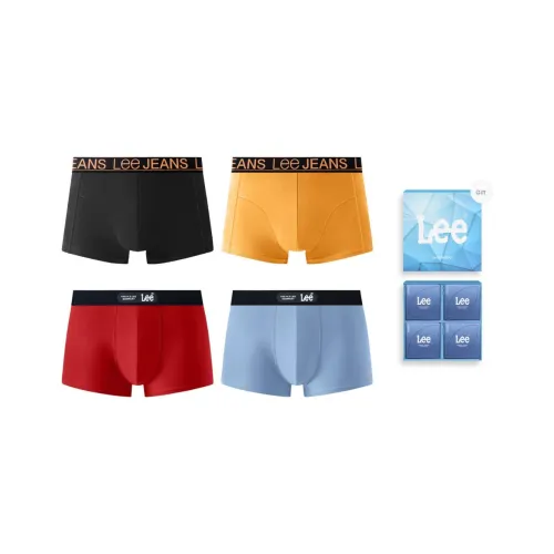 Ли совместный модель Classic 101 Нижнее белье Подарочная коробка Мужской 4 упаковки