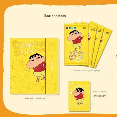 KAYOU Crayon Shin Chan New Flavor Collector's Card Dynamic Collection Volume Card Accessories 1 Box Pack