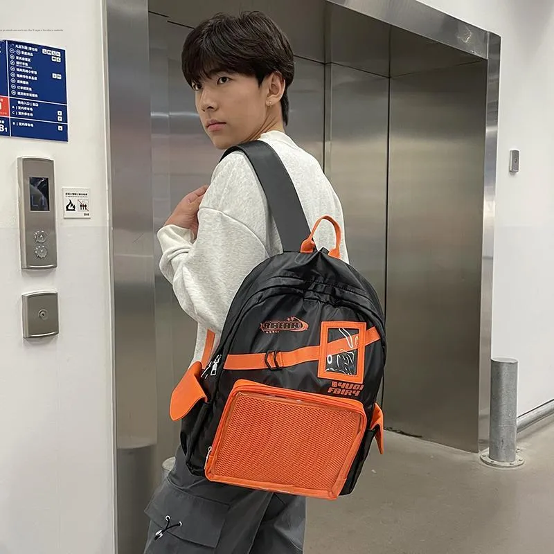WICKBUEN Nylon Backpack Unisex Multicolor-14