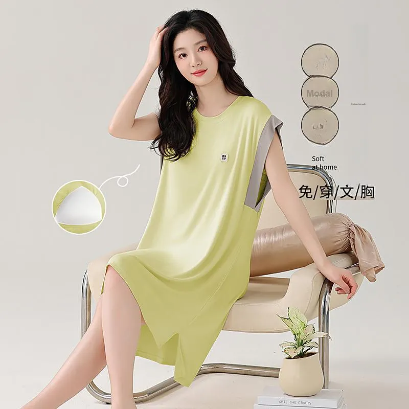 GOSO Nightgown Women's Fruit Green-1