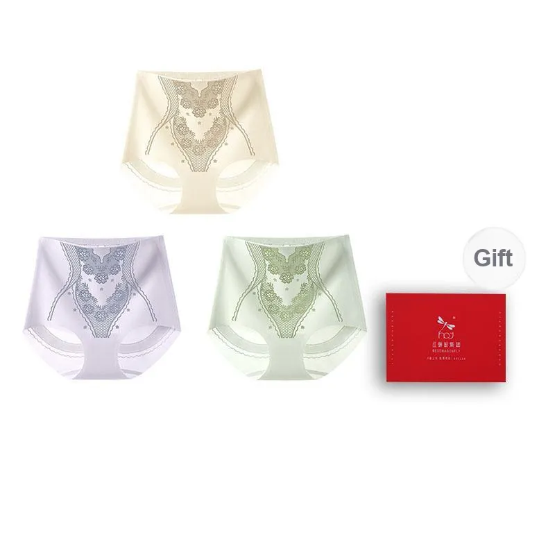 RED DRAGONFLY Underpants Women's 3 Pack Gift Box Set-9