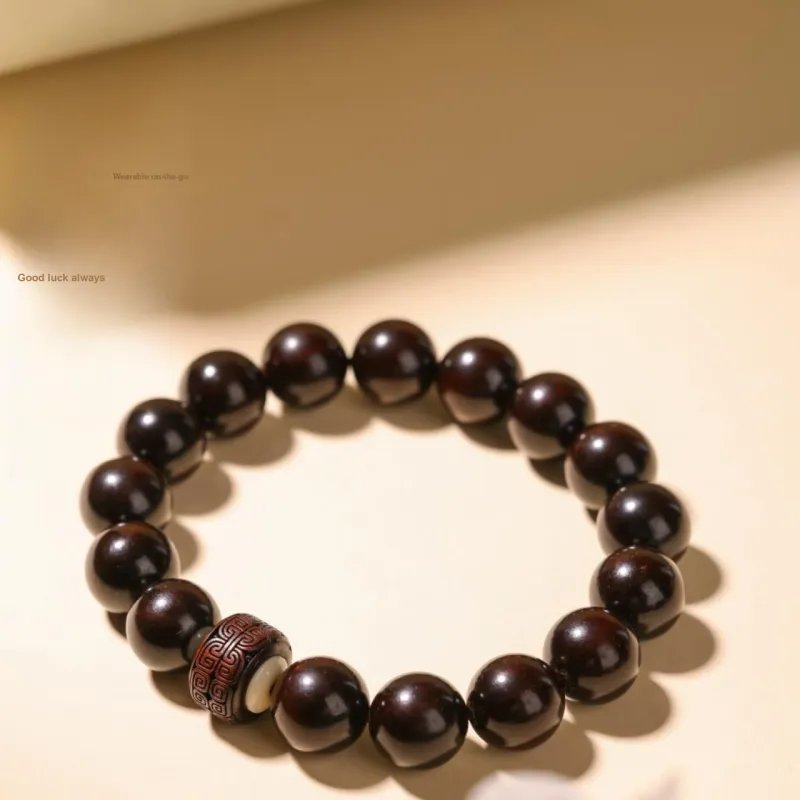 Santan Lodge Pterocarpus Wooden Bracelets Unisex-1