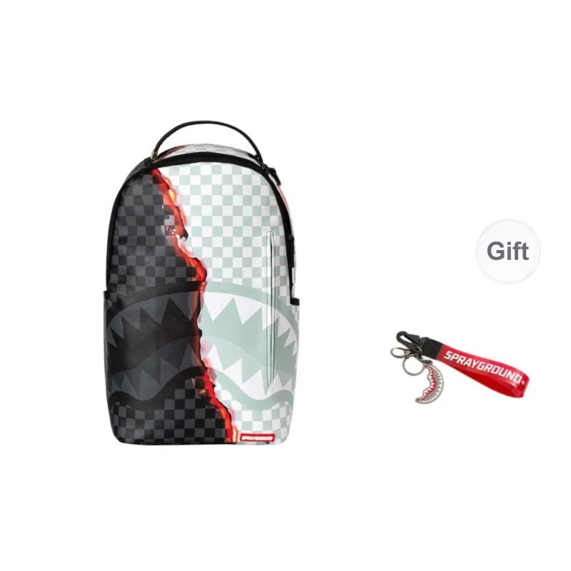SPRAYGROUND PVC Backpack Regular Men's Black-11