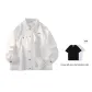 White[Comes with Short-Sleeved T-Shirt]