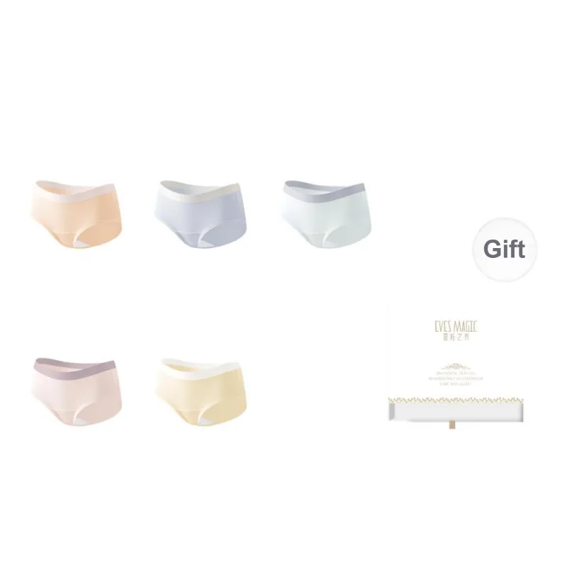 XIA.WA.ZHI.XIU Underpants Women's Shopping Bag 5 Pack-30