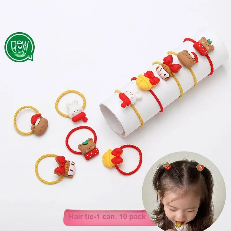 Yiru Resin Rubber Band Hair Tie Women's-1