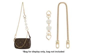 Luxury Care Artisan Workshop Copper Bag Straps Women's Gold