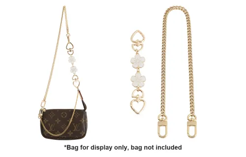 Luxury Care Artisan Workshop Copper Bag Straps Women's Gold