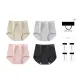 4 Pack[Shrimp Pink+Light Heather Gray+Black+Olive Green]