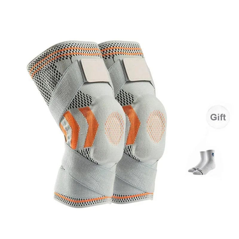 SMVP Knee Pads Polyester, Polyamide, Elastane, Silicone Basketball Unisex-6