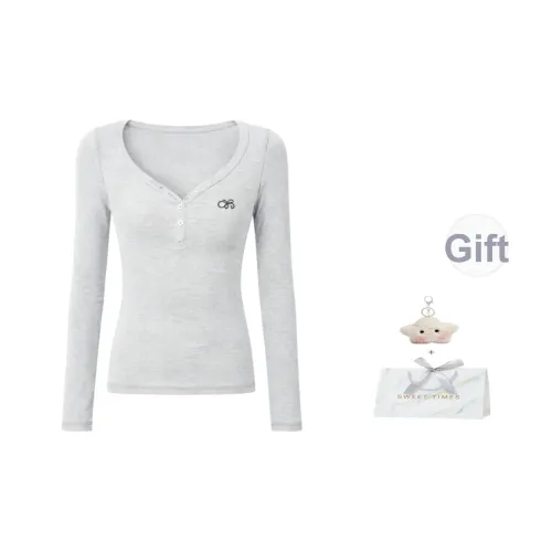 EVPGB Серый Женские T-рубашки