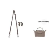 Umber Gray (Crossbody Style)[Adjustable 95-124cm Set]Original Cow Leather