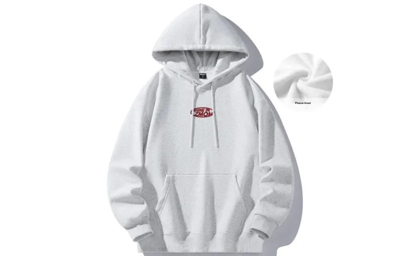 ZMOH Fleece Lined Hoodie Unisex Couple's-7